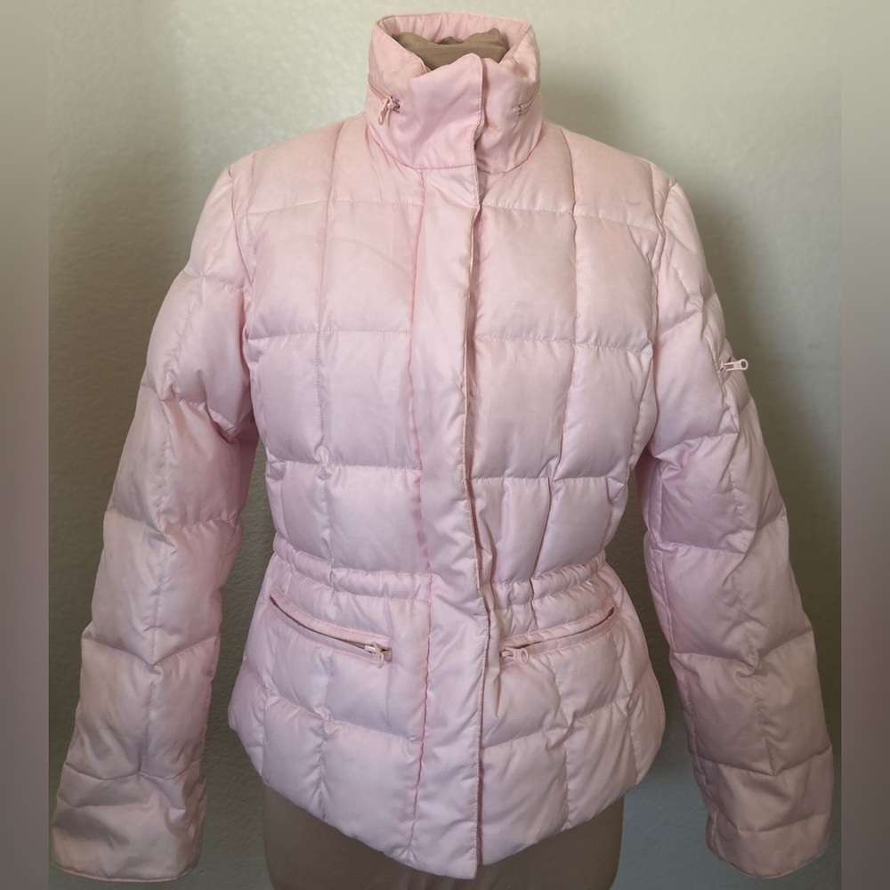 Tommy Hilfiger Light Pink Puffer Jacket
